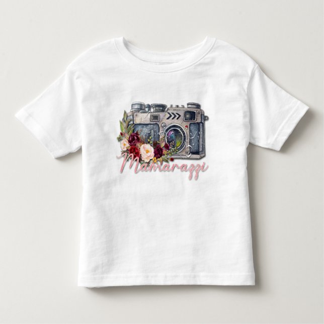Mamarazzi Kleinkind T-shirt (Vorderseite)