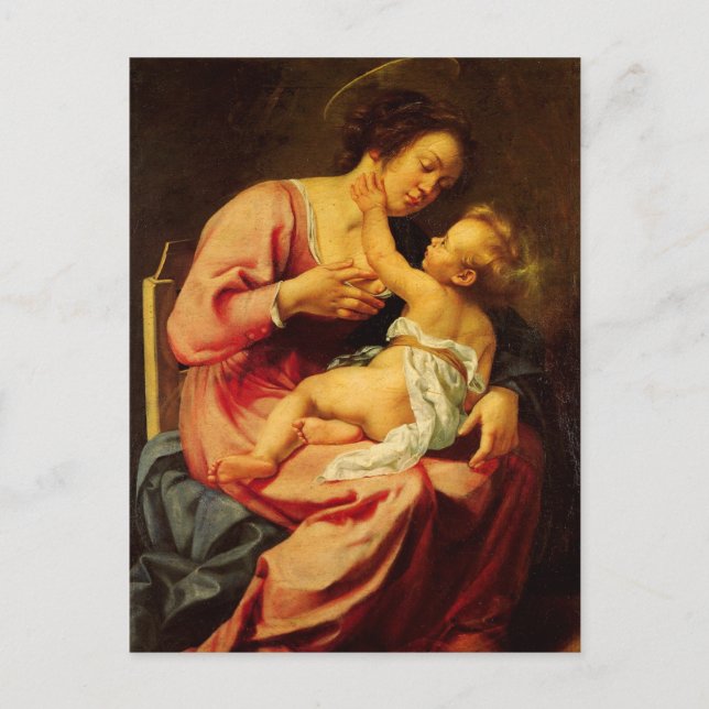 Mamarbrust Postkarte (Vorderseite)