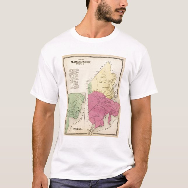 Mamaroneck Stadt, Orienta T-Shirt (Vorderseite)