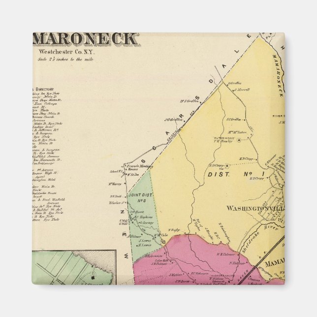 Mamaroneck Town, Orienta Magnet (Vorne)