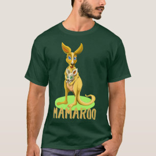 MAMAROO Kangaroo Mütter Day T-Shirt