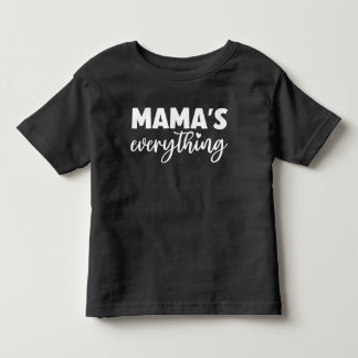 "Mamas Alles" passendes Mutter-Kind-Outfit Kleinkind T-shirt