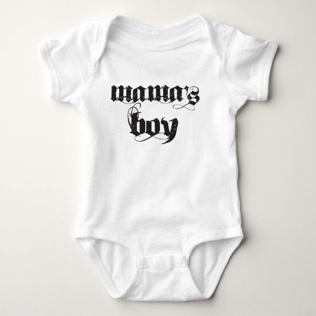 Mamas Baby Bodysuit Strampler (Vorderseite)