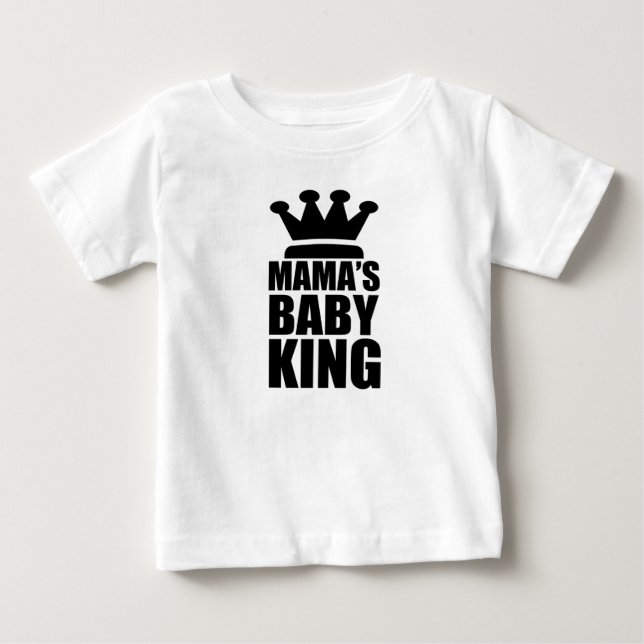 Mamas Baby King T-shirt (Vorderseite)