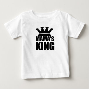 Mamas Babykönig Baby T-shirt