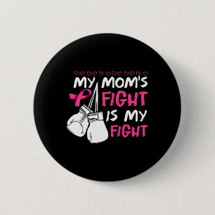 Mamas bekämpfen ist mein Brustkrebs-Bewusstsein Button