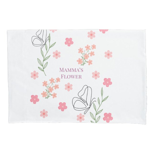 Mamas Blume Kissenbezug (Vorderseite)