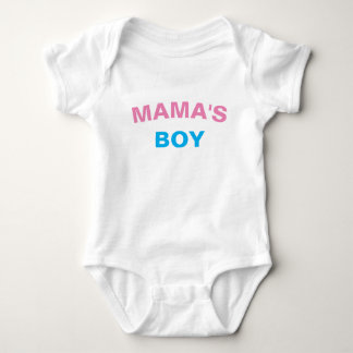 "Mama's Boy" Adorable Baby Bodysuit Strampler