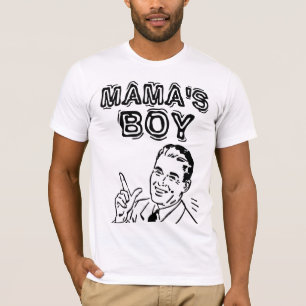 MAMA'S BOY SON MENS T - SHIRT