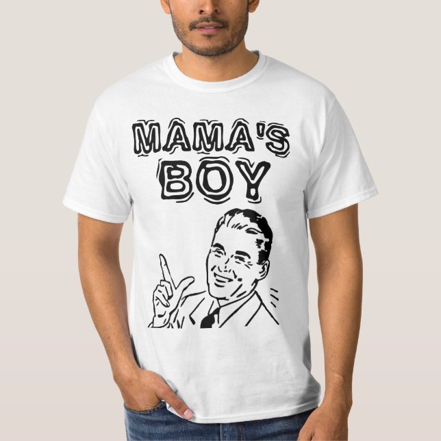 MAMA'S BOY SON MENS T - SHIRT (Vorderseite)