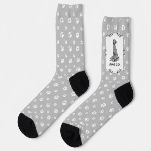 Mama's Boy Weimaraner (grau 1) Spielhundin Mutter  Socken