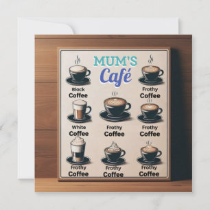 Mama's Cafe Postkarte