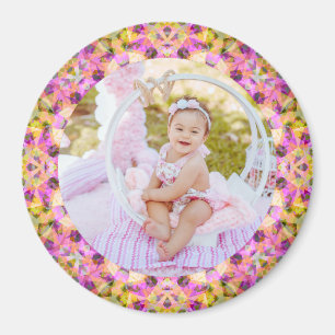 Mama's Day Mama Mommy Baby Girl Kind Foto Geschenk Magnet