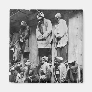 Mamas der Katakombe in Palermo, Italien Magnet