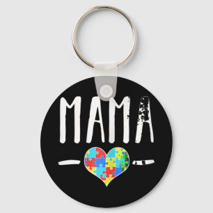 Mamas, die die Eltern autistischer Kinder sind Schlüsselanhänger