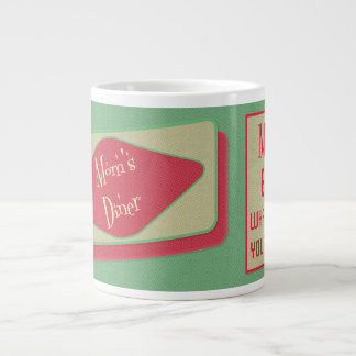 Mamas Diner Design der 50er Jahre Jumbo-Tasse