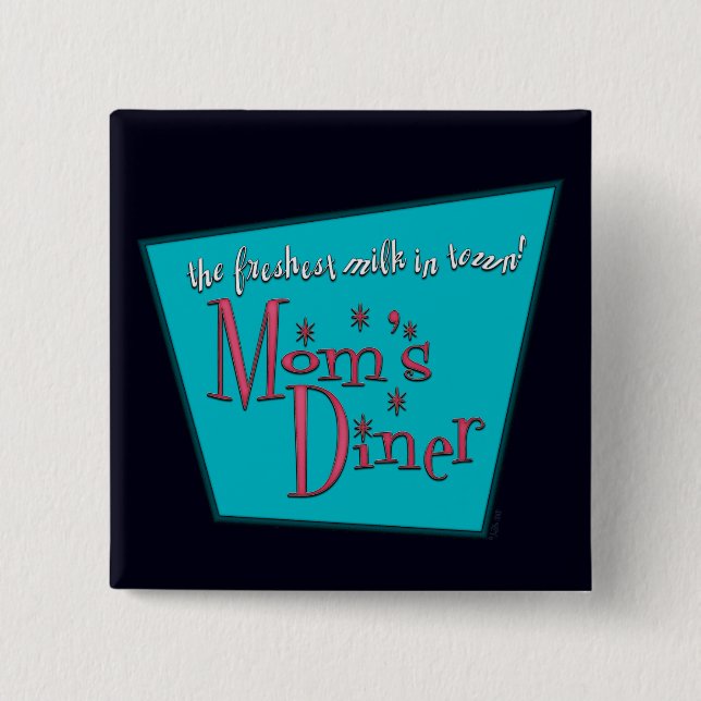 Mamas Diner: Stillzeit Button (Vorderseite)
