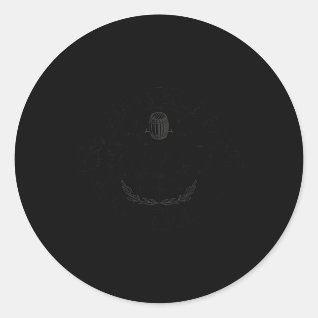 Mama's Ery Breastfeeding Brewery New Mom Life Brew Runder Aufkleber (Vorderseite)