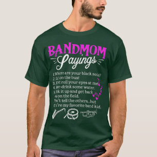 Mamas für Frauen in der Marschband T-Shirt