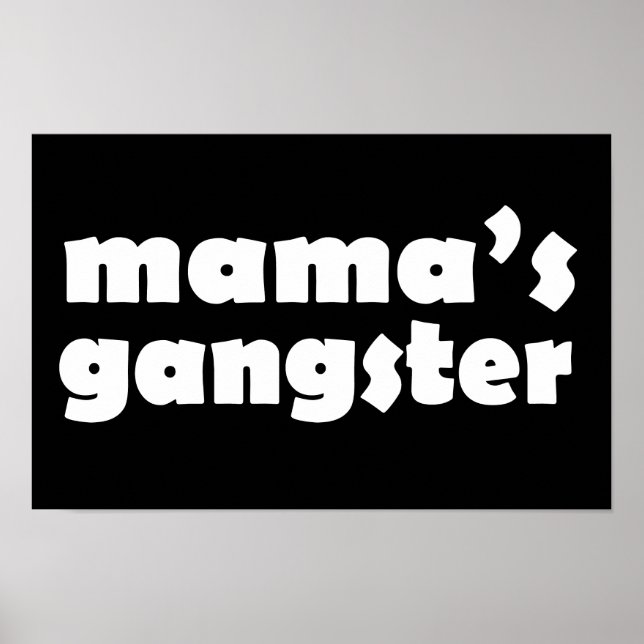 Mamas Gangster Poster (Vorne)