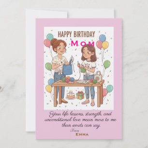 Mamas Geburtstag Karte