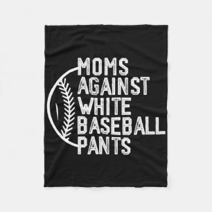 Mamas gegen die Baseball-Baseball-Mama Mot Fleecedecke