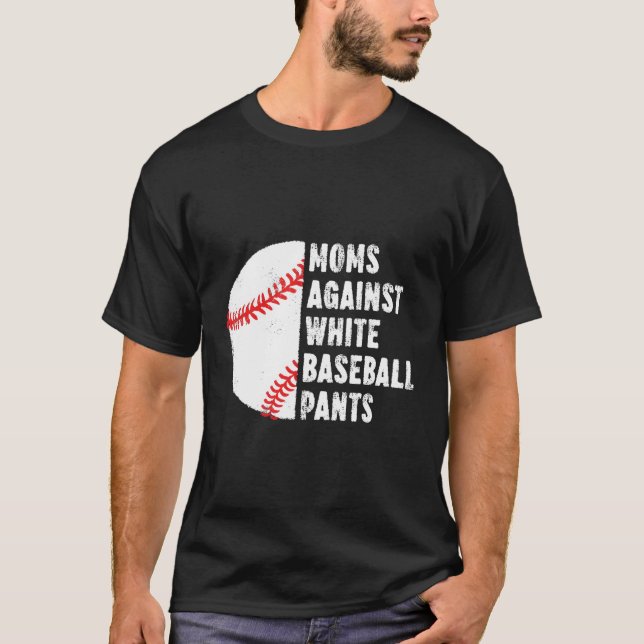 Mamas gegen die Mama Quo von Baseball-Pants T-Shirt (Vorderseite)