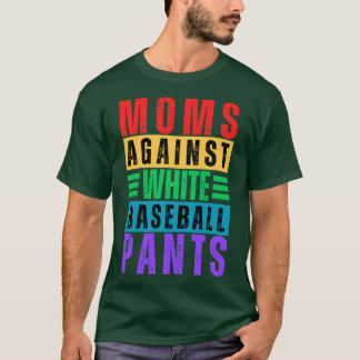 Mamas gegen weiße Baseballpflanzen 13 T-Shirt