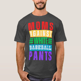 Mamas gegen weiße Baseballpflanzen 14 T-Shirt