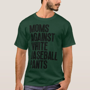Mamas gegen weiße Baseballpflanzen 25 T-Shirt