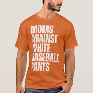Mamas gegen weiße Baseballpflanzen 3 T-Shirt