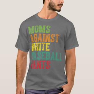 Mamas gegen weiße Baseballpflanzen 3 T-Shirt