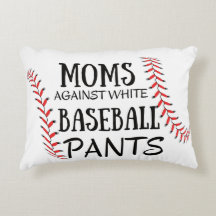 Mamas gegen weiße Baseballpflanzen