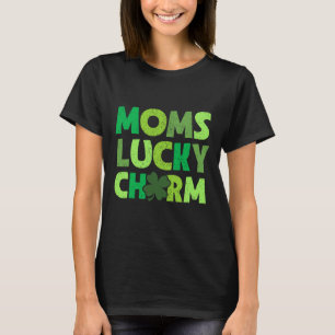 Mamas Glücksbringer Irisches Kleeblatt Kinder Jung T-Shirt