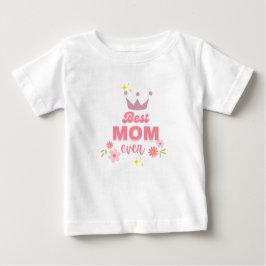 Mama's Größter Fan: Das "Beste Mama" Baby T-shirt