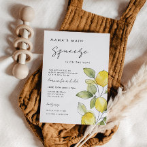 Mama's Hauptpresse auf der Way Baby Dusche