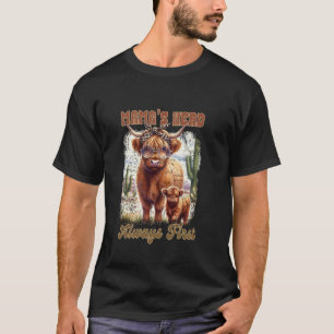 Mamas Herde Rindvieh Familie immer zuerst T-Shirt