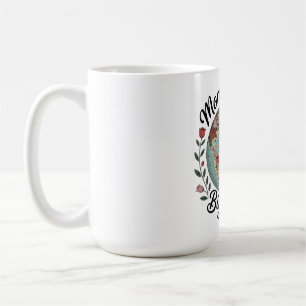 Mamas Herz, große Welt Kaffeetasse