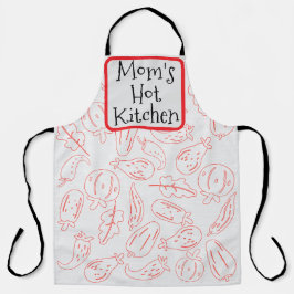 "Mama's Hot Kitchen" Geschenk Schürze