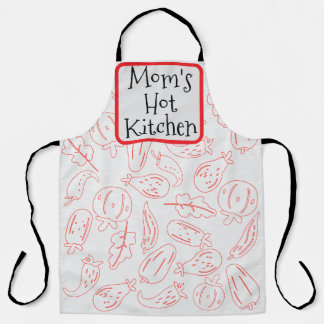 "Mama's Hot Kitchen" Geschenk Schürze