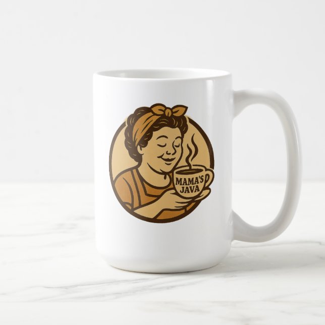Mamas Java-Kaffeetasse Kaffeetasse (Rechts)