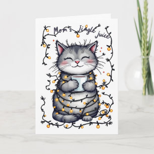 Mamas Jingle-Saft  Feiertagskarte