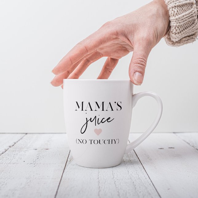 Mama's Juice Funny Zitat | Bestes Mama-Geschenk Milchtasse (Von Creator hochgeladen)