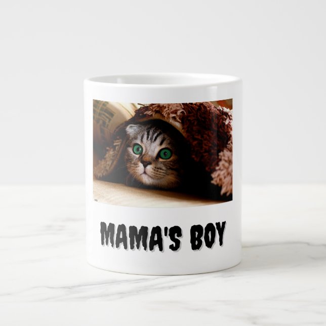 Mamas Junge Jumbo-Tasse (Vorderseite)