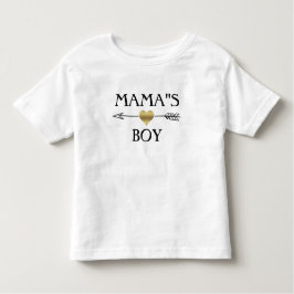 Mamas Junge mit Pfeil und Herz Kleinkind T-shirt