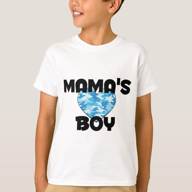 Mamas Junge T-Shirt (Vorderseite)