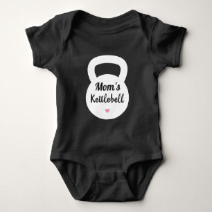 Mamas Kettlebell, Gewitter-Mama-Trainingsgewichte Baby Strampler