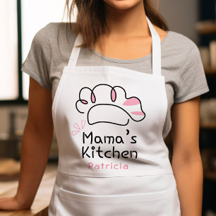Mama's Kitchen Niedlich Pink Koch Mother Schürze