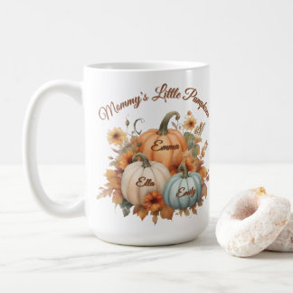 Mamas kleine Kürbisse Kaffeetasse