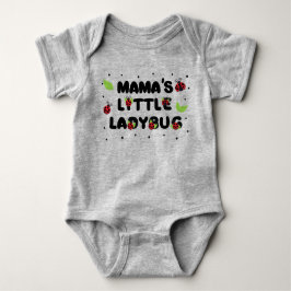 Mamas kleine Ladybug - Niedlich Baby Strampler